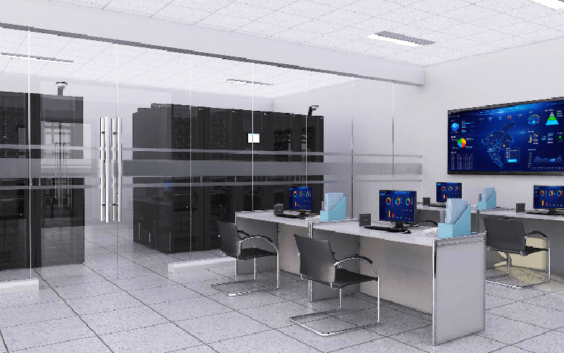 靈臺(tái)鈺圣有機(jī)農(nóng)業(yè)公司安防監(jiān)控、門(mén)禁機(jī)房設(shè)備硬件案例